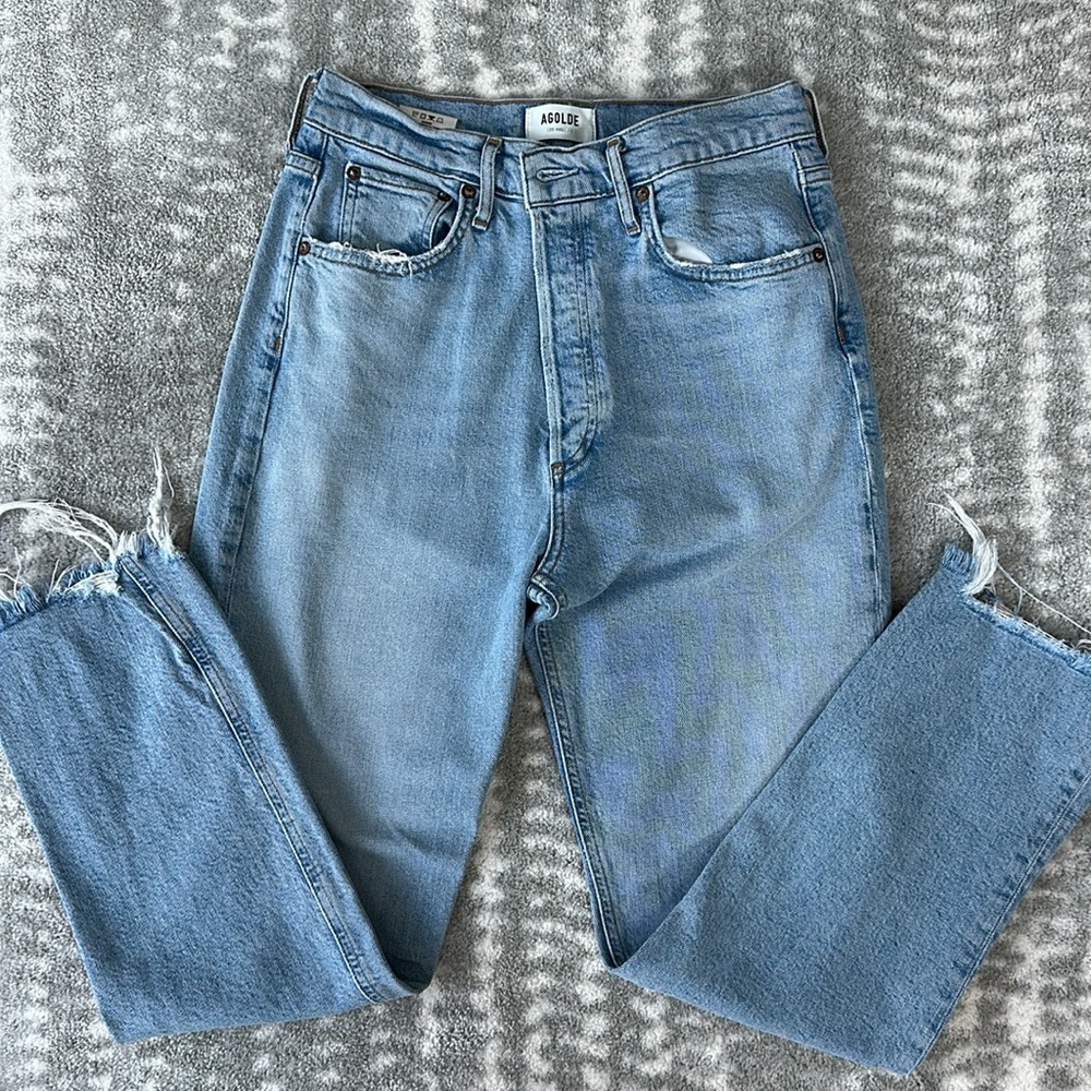 Agolde Riley Crop  size 28 - Picture 4 of 8